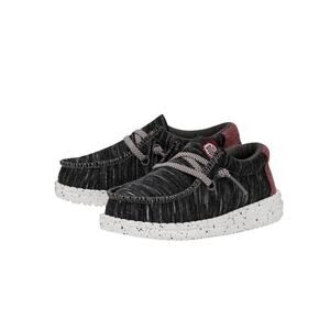 Hey Dude slip on Sneaker shoes wally jersey Toddler‎ size UStd 7 dark Gray